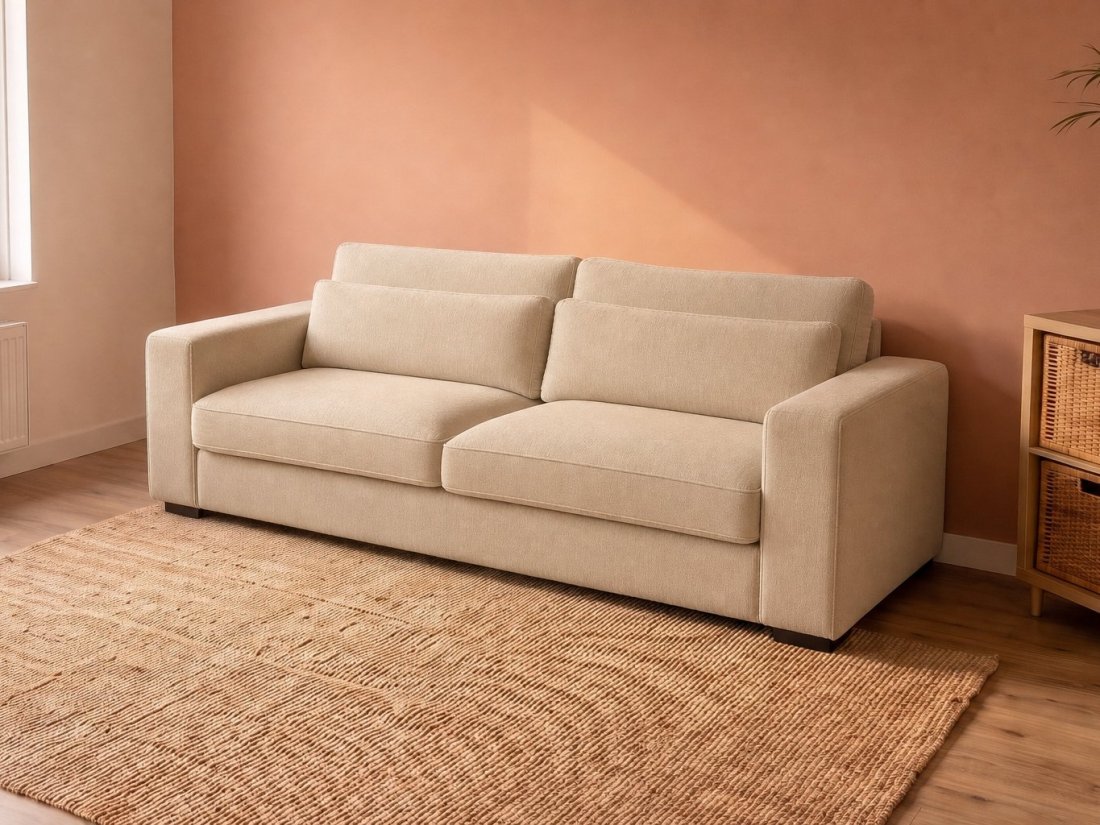 Alphen 2.5 Zits in beige – kleurimpressie – A-meubel