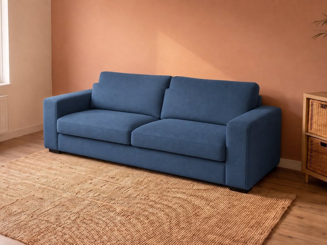 Alphen 2.5 Zits in blauw – kleurimpressie – A-meubel