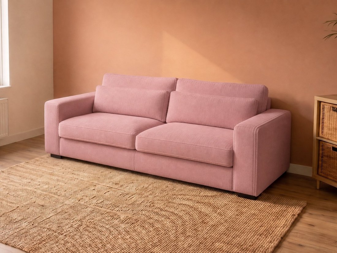 Alphen 2.5 Zits in roze – kleurimpressie – A-meubel