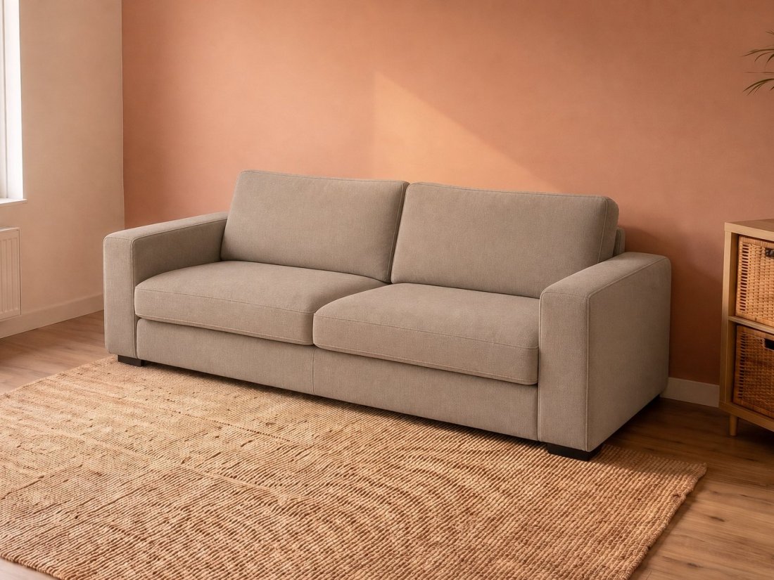 Alphen 2.5 Zits in taupe – kleurimpressie – A-meubel