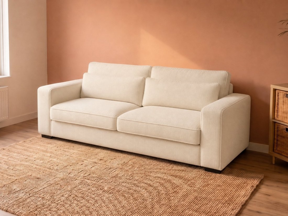 Alphen 2 Zits in creme – kleurimpressie – A-meubel