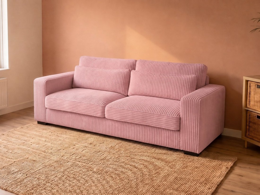 Alphen 2 Zits in roze – kleurimpressie – A-meubel