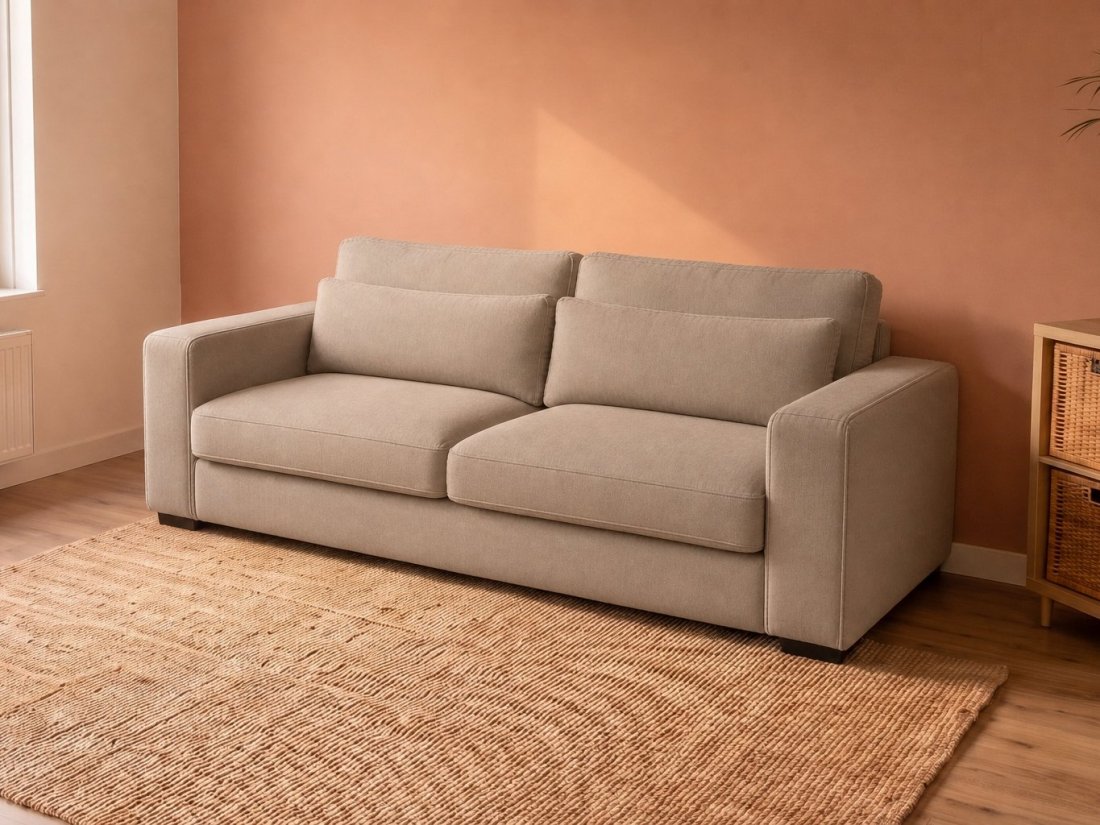 Alphen 2 Zits in taupe – kleurimpressie – A-meubel