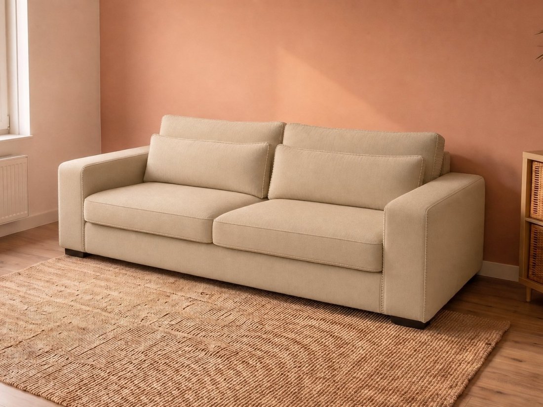 Alphen 3 Zits in beige – kleurimpressie – A-meubel