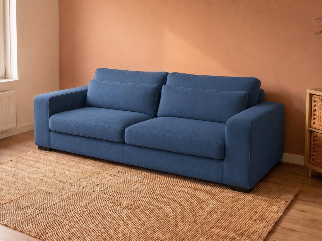 Alphen 3 Zits in blauw – kleurimpressie – A-meubel