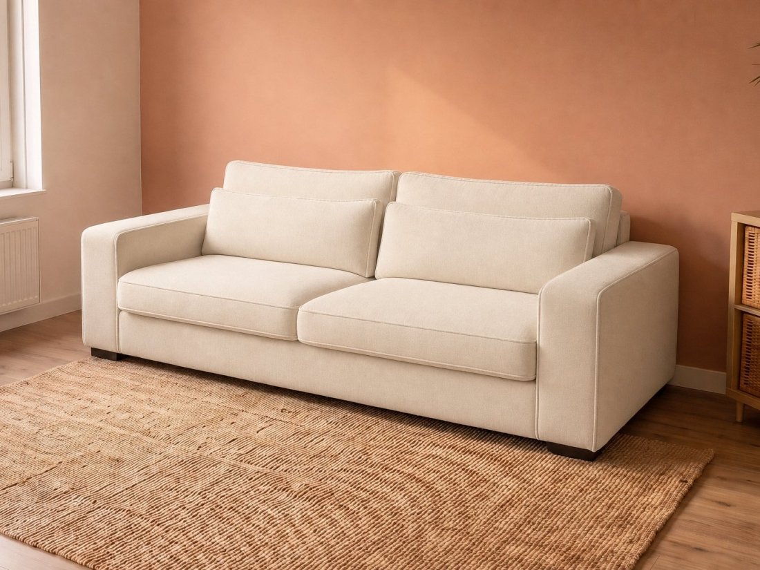 Alphen 3 Zits in creme – kleurimpressie – A-meubel