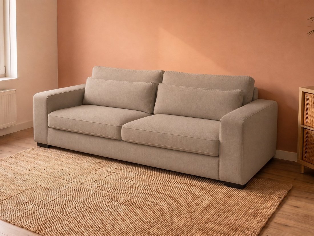 Alphen 3 Zits in taupe – kleurimpressie – A-meubel