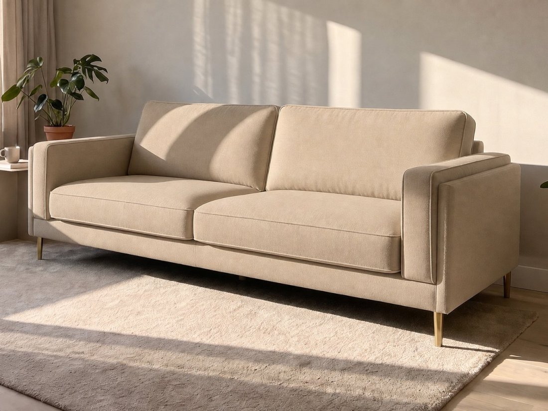 Alverna 3 Zits in beige – kleurimpressie – A-meubel