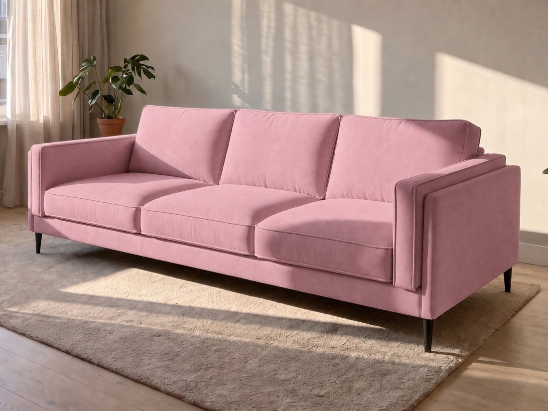 Alverna 4 Zits in roze – kleurimpressie – A-meubel
