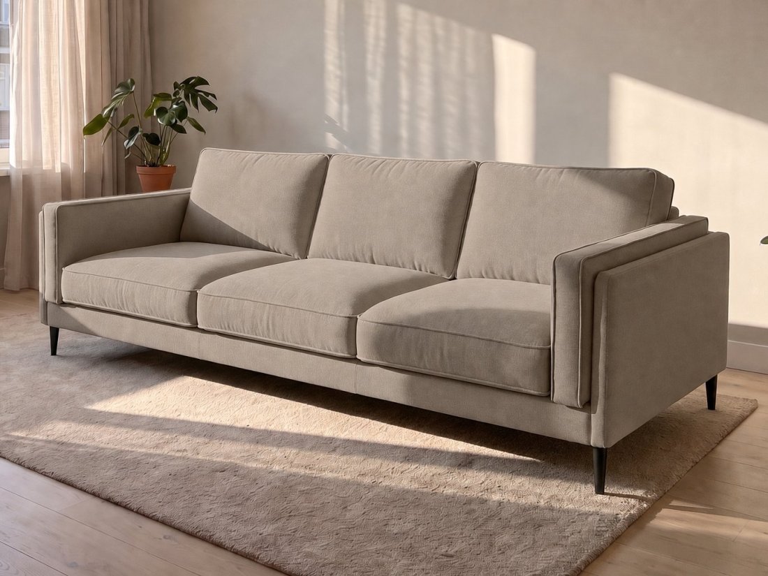 Alverna 4 Zits in taupe – kleurimpressie – A-meubel