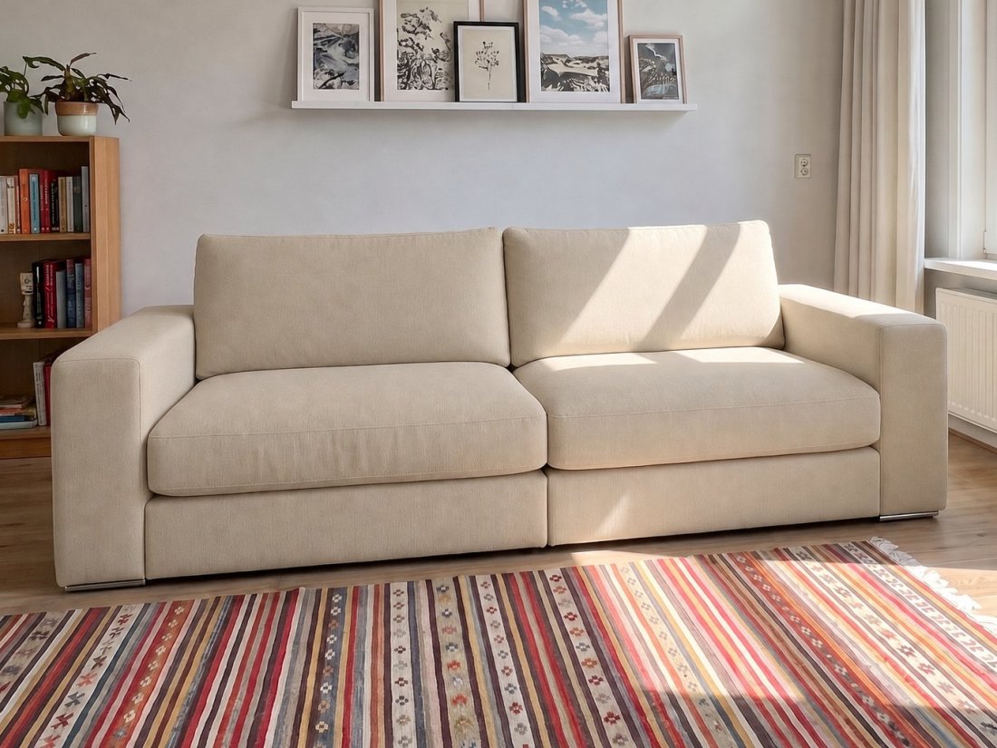 Amersfoort 2.5 Zits in beige – kleurimpressie – A-meubel