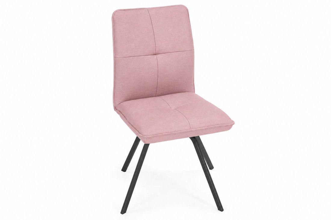 Andes Eetkamerstoel in roze – kleurimpressie – A-meubel