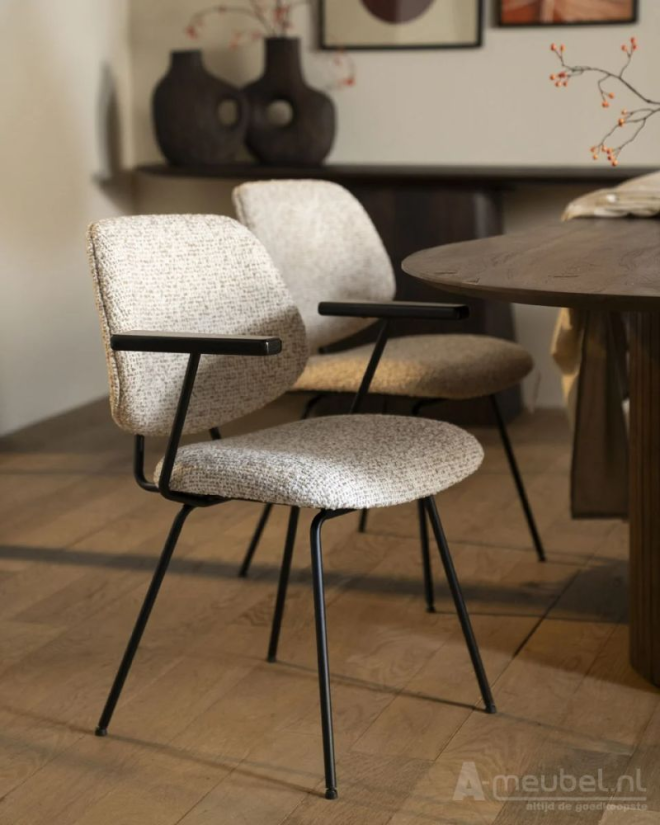 Armstoel Jon - Beige Maywood - 95985 62cm – foto 7 – A-meubel