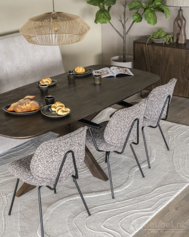 Armstoel Jon - Taupe Maywood - 95986 62cm – foto 9 – A-meubel