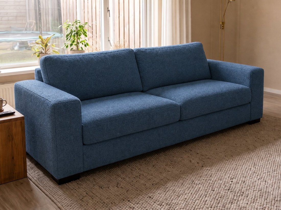 Arnhem 2 Zits in blauw – kleurimpressie – A-meubel