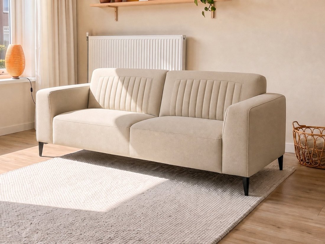 Aspen Bankstel in beige – kleurimpressie – A-meubel