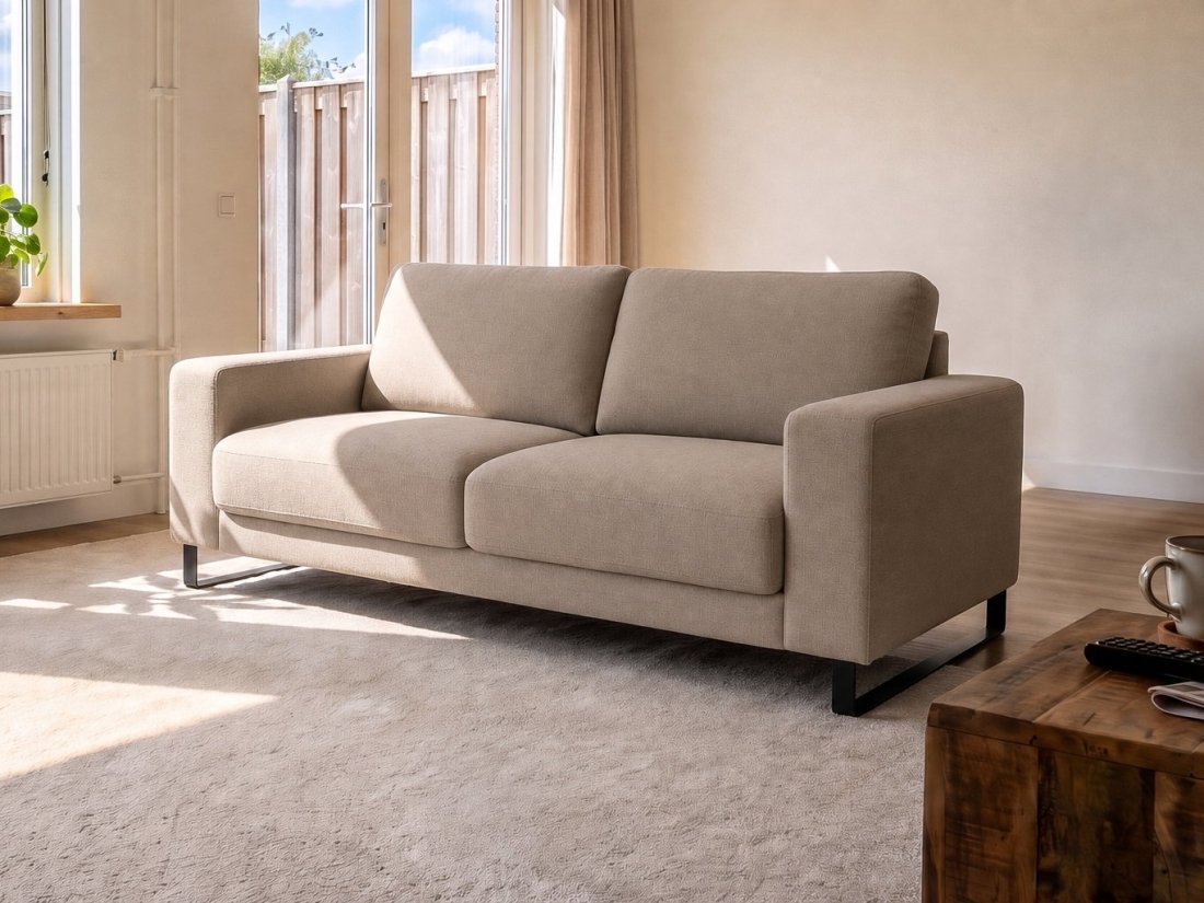 Baarlo 2.5 Zits in taupe – kleurimpressie – A-meubel