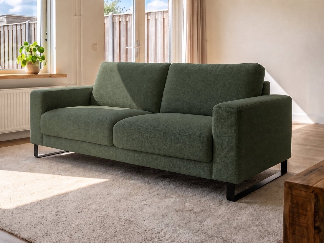Baarlo 2 Zits in groen – kleurimpressie – A-meubel