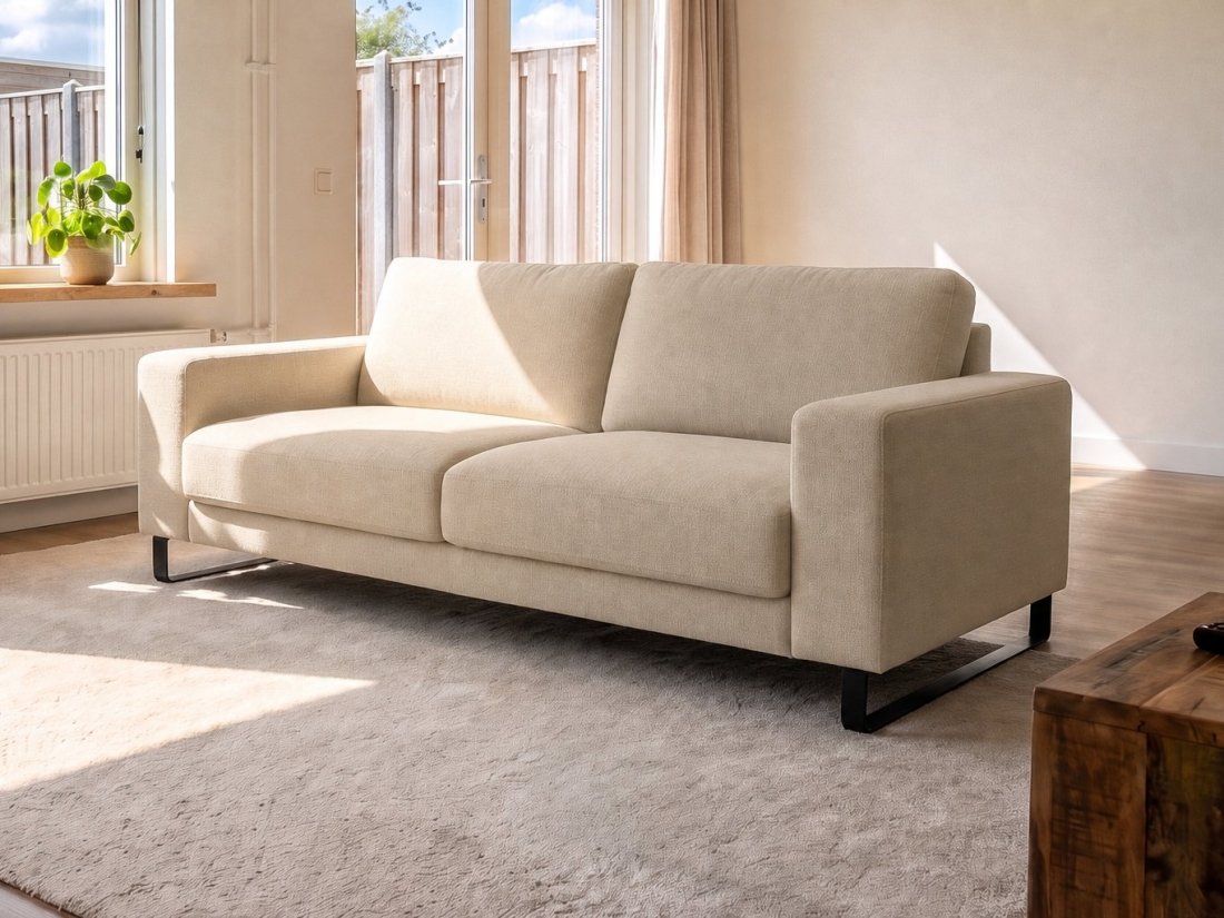 Baarlo 3 Zits in beige – A-meubel