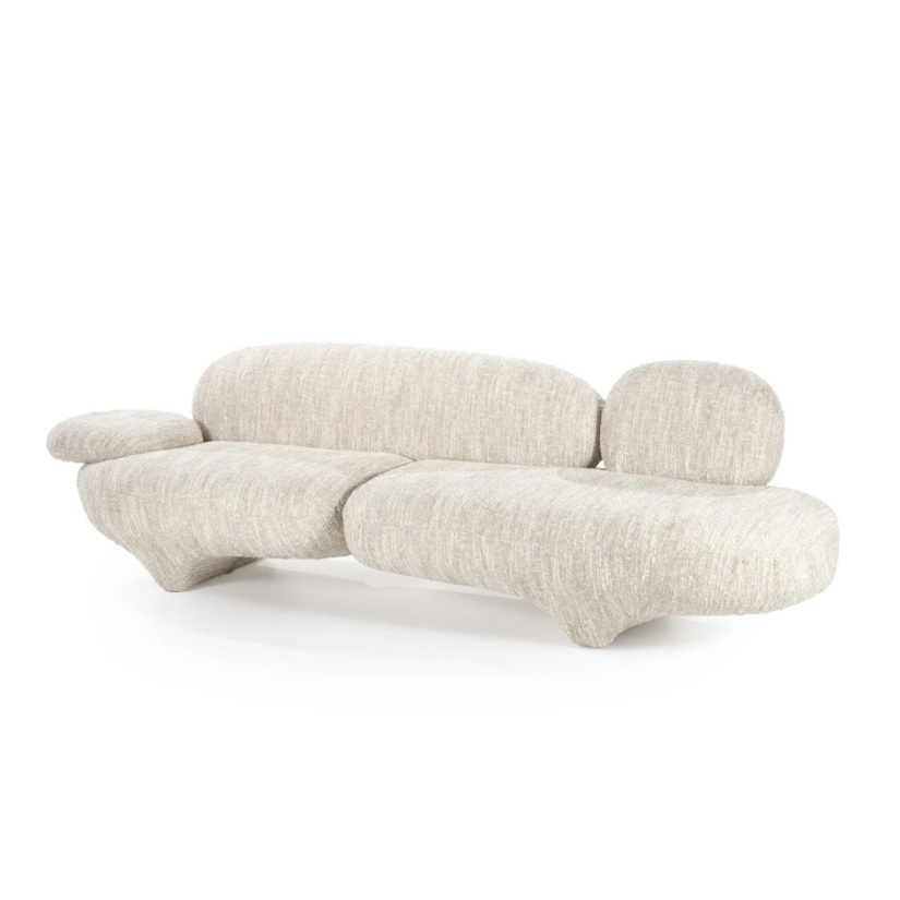 Bank Jayden - Beige Barkley - 95968 265cm – foto 3 – A-meubel