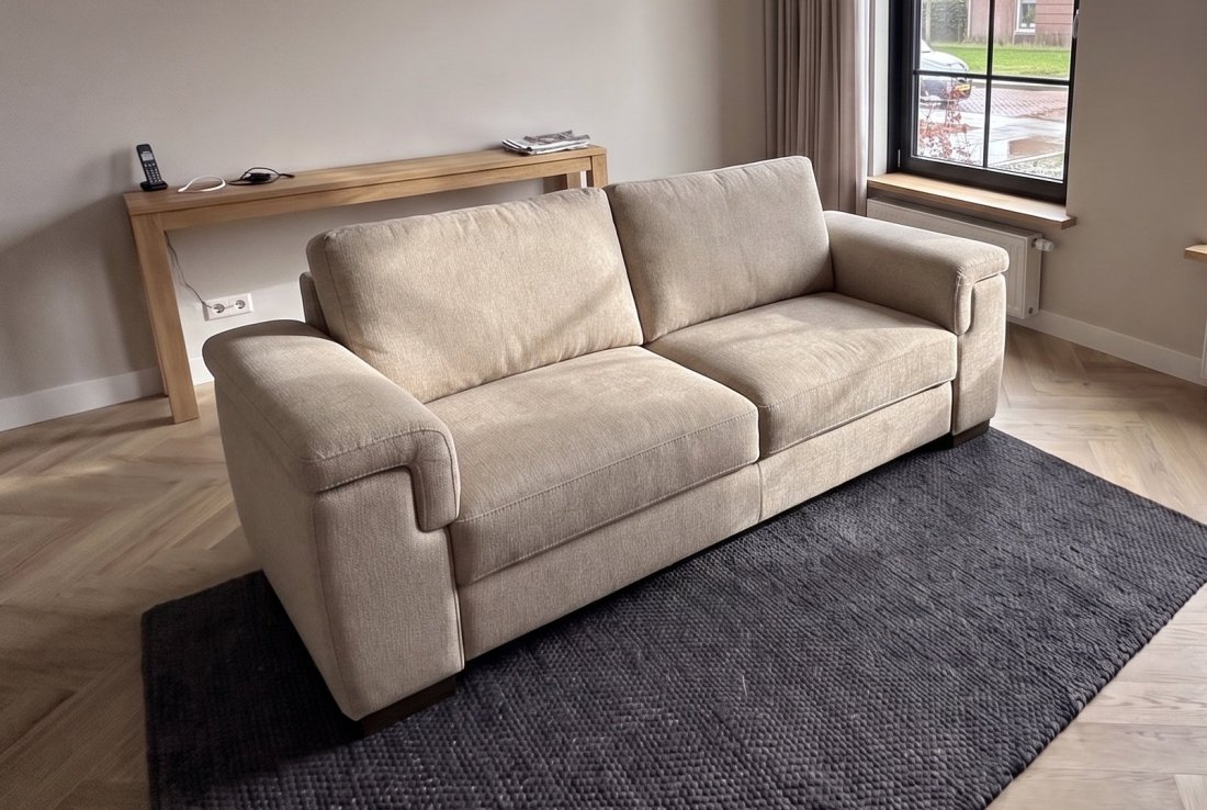 Rechte bank Bankstel Elsen 2 Zits in beige – foto 2 – A-meubel