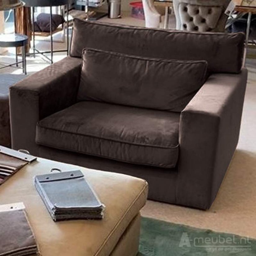 Oudenbosch Loveseat – bruin loveseat – A-meubel