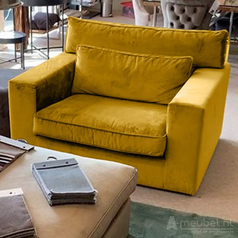 Oudenbosch Loveseat – bruin loveseat – A-meubel