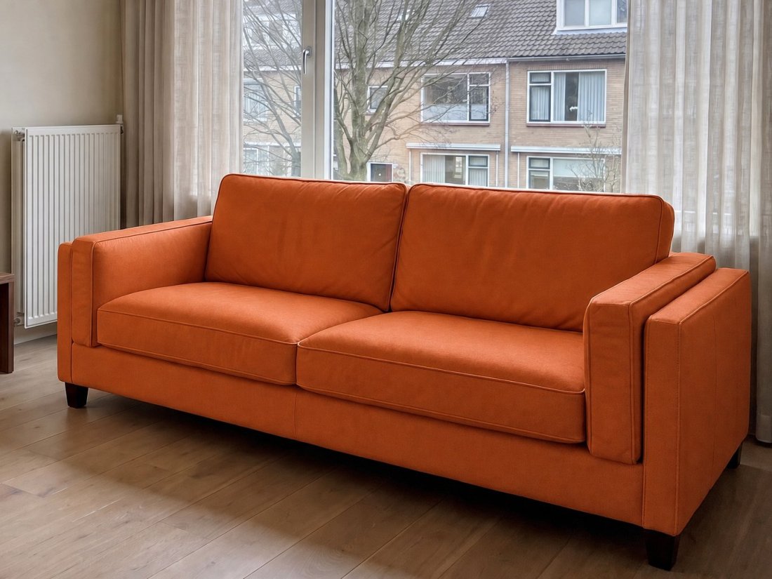 Bankstel Purmerend in oranje – kleurimpressie – A-meubel