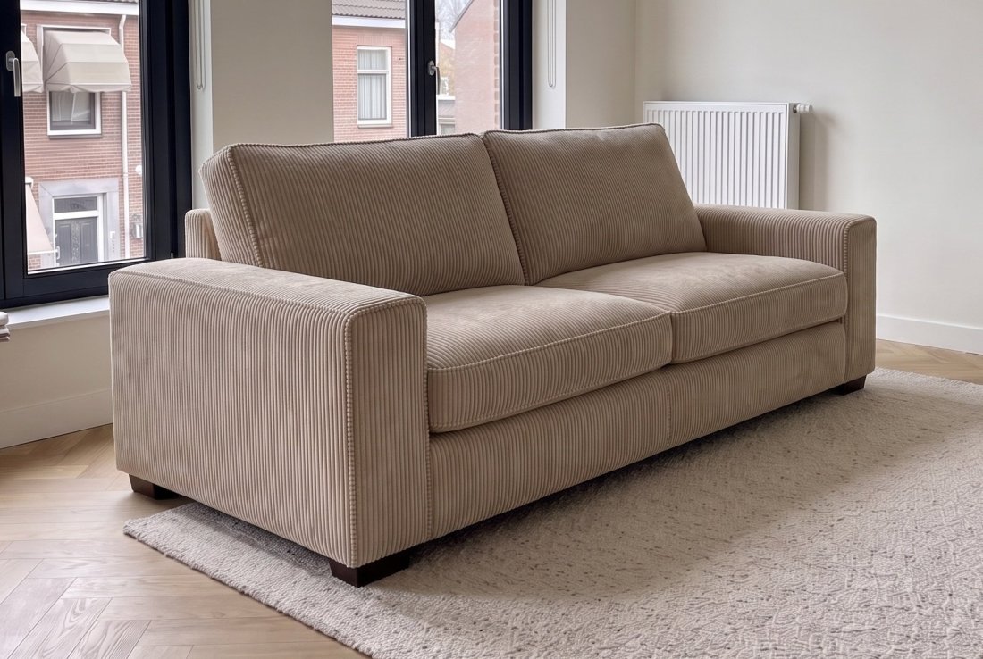 Rechte bank Bankstel Venlo 2 Zits in beige – foto 2 – A-meubel
