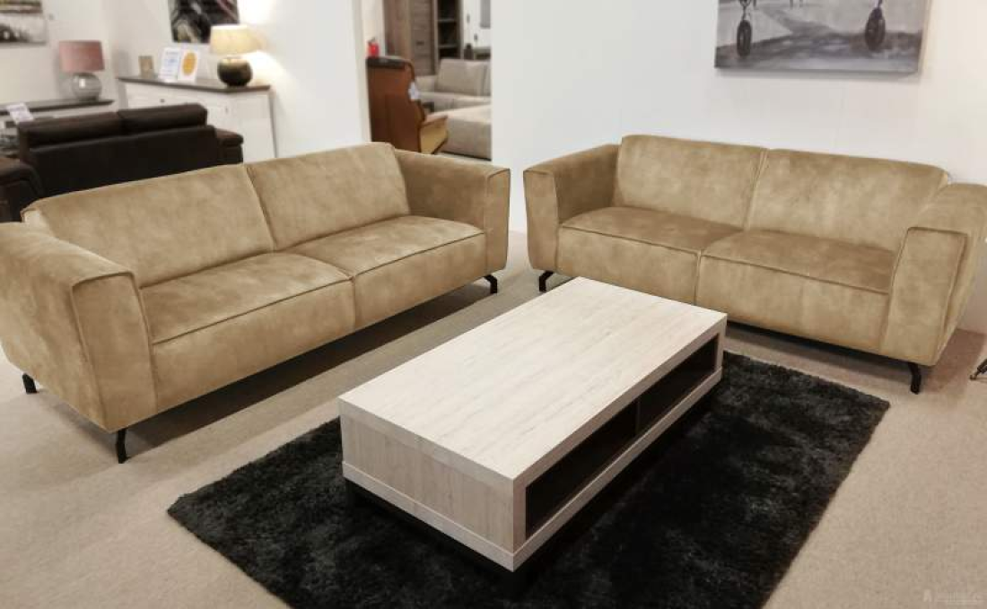 Bankstel Wolvega Beige – foto 3 – A-meubel