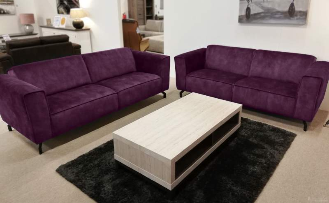 Bankstel Wolvega Paars – A-meubel