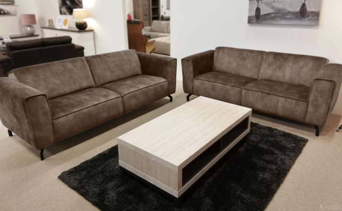 Bankstel Wolvega Taupe – A-meubel