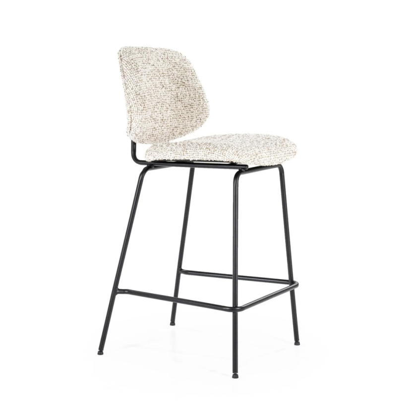 Barstoel Jon - Beige Maywood - 95993 45cm – foto 4 – A-meubel