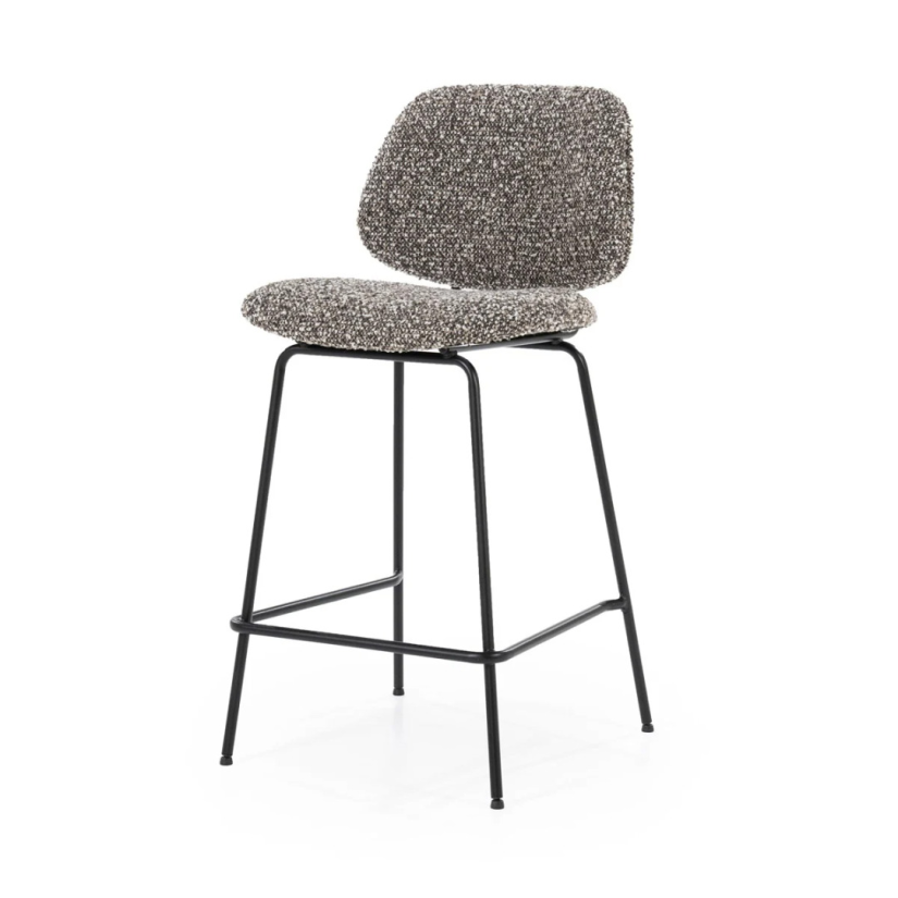 Barstoel Jon - Taupe Maywood - 95994 – taupe barkruk/stoel – A-meubel