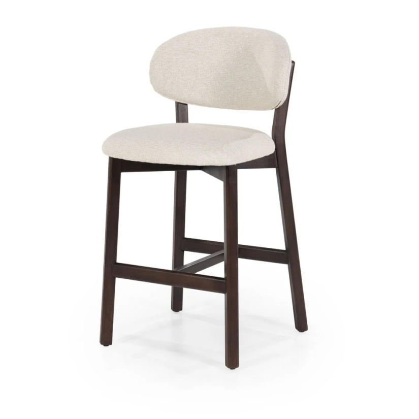 Barstoel Mikky Bruin - Beige Moon - 96258 53cm – A-meubel
