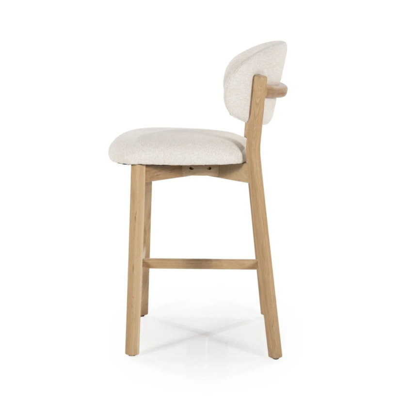 Barstoel Mikky Naturel - Beige Moon - 96256 53cm – foto 2 – A-meubel