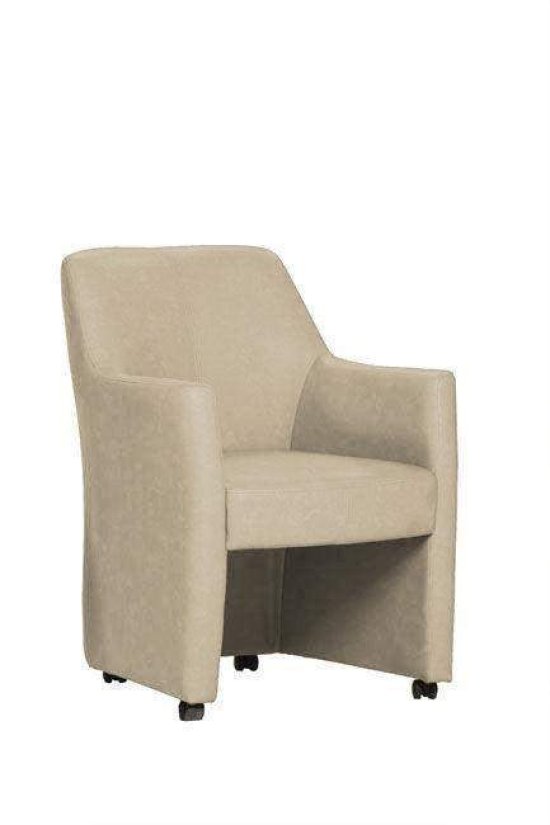 Stoel Chris – wit eetkamerstoel – A-meubel