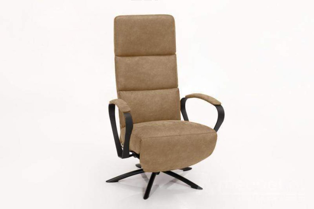 Relaxfauteuil Nieuwdorp – zwart relaxfauteuil – A-meubel