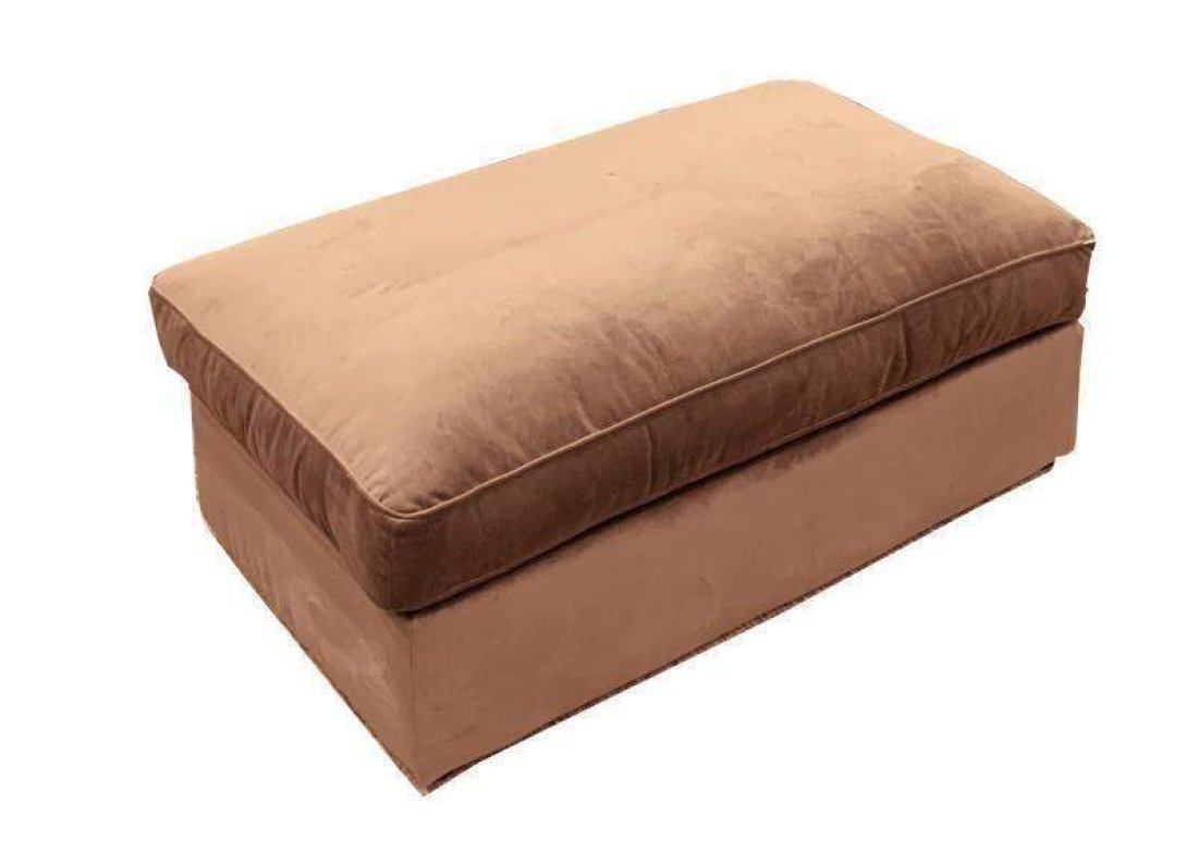 Oudenbosch Hocker B96 x D96 x H42cm Beige – A-meubel