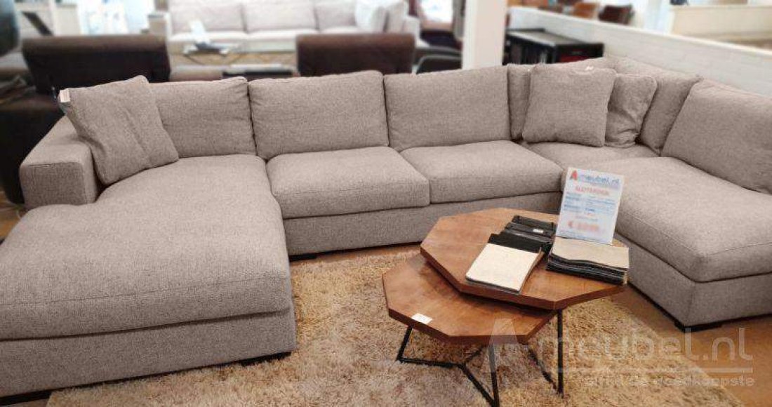 Sloterdijk Loungebank Beige – foto 3 – A-meubel