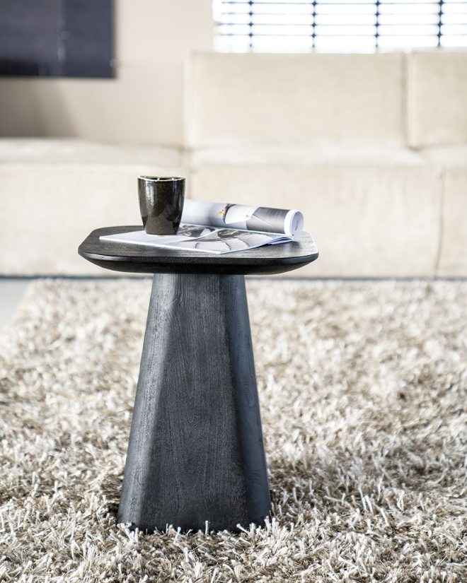 Bijzettafel Aron Vierkant - Zwart - 95764 40cm – foto 2 – A-meubel