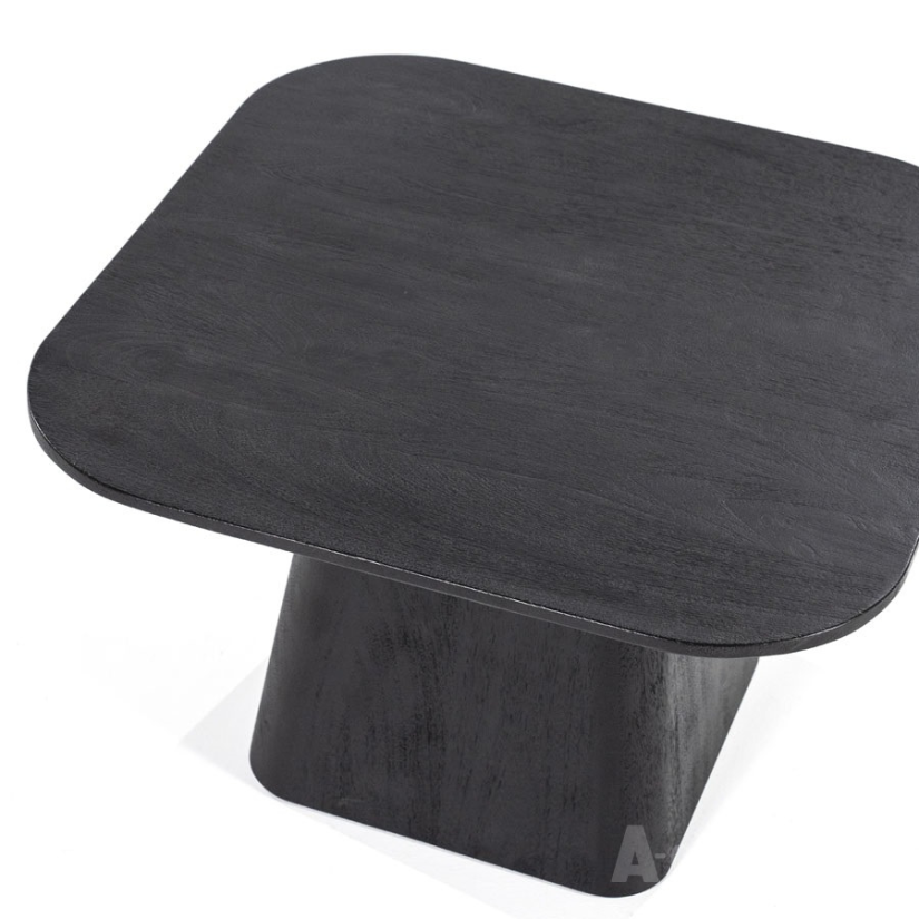 Bijzettafel Aron Vierkant - Zwart - 95766 60cm – foto 2 – A-meubel