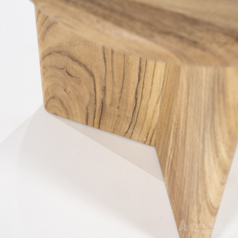 Bijzettafel Leoti Klein - Naturel - 240107 45cm – foto 3 – A-meubel