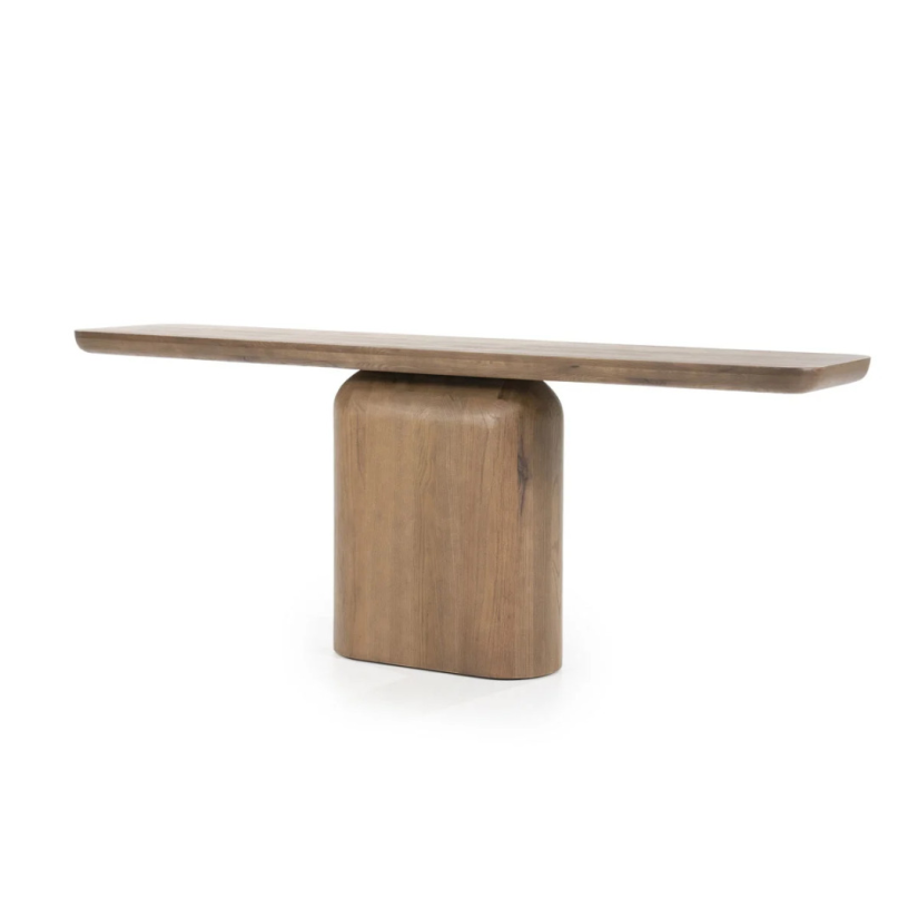 Bijzettafel Leon - 200cm - Bruin - 96207 – foto 2 – A-meubel