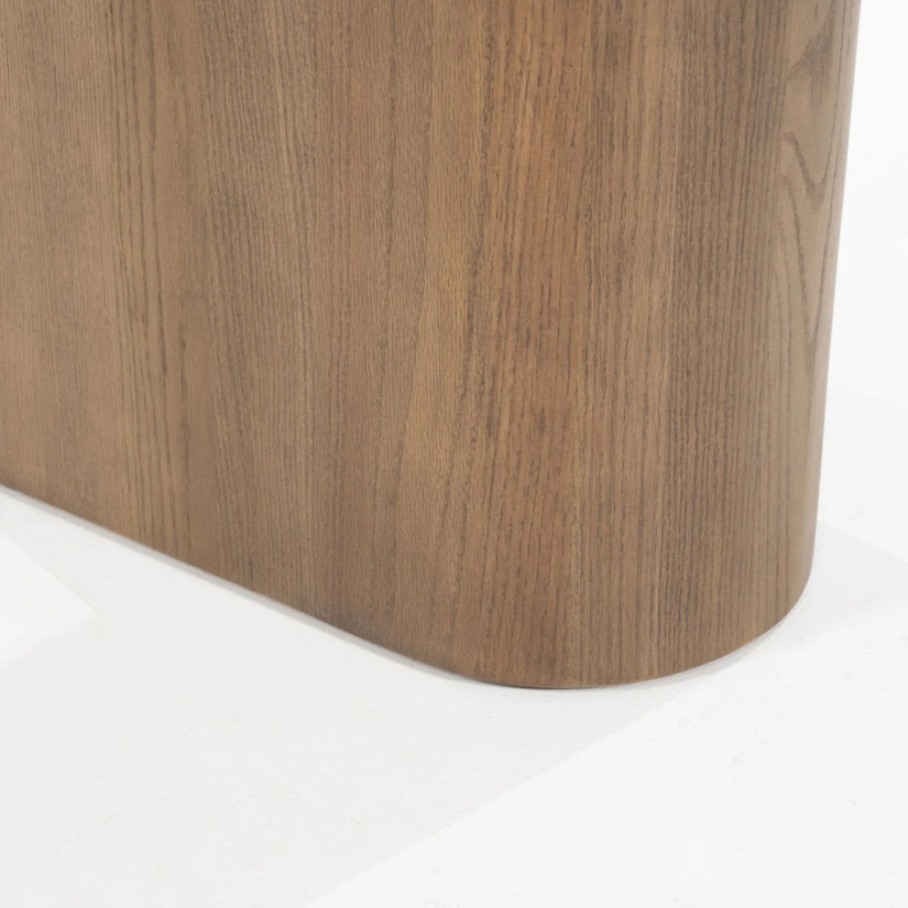 Bijzettafel Leon - 200cm - Bruin - 96207 – foto 6 – A-meubel