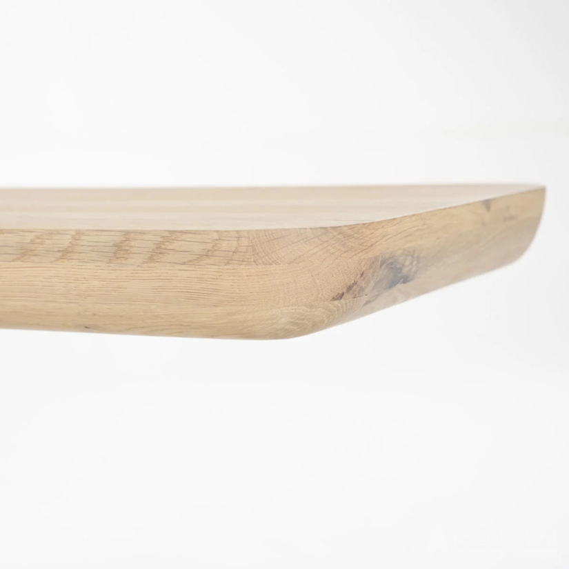 Bijzettafel Leon - 200cm - Naturel - 96206 – foto 3 – A-meubel