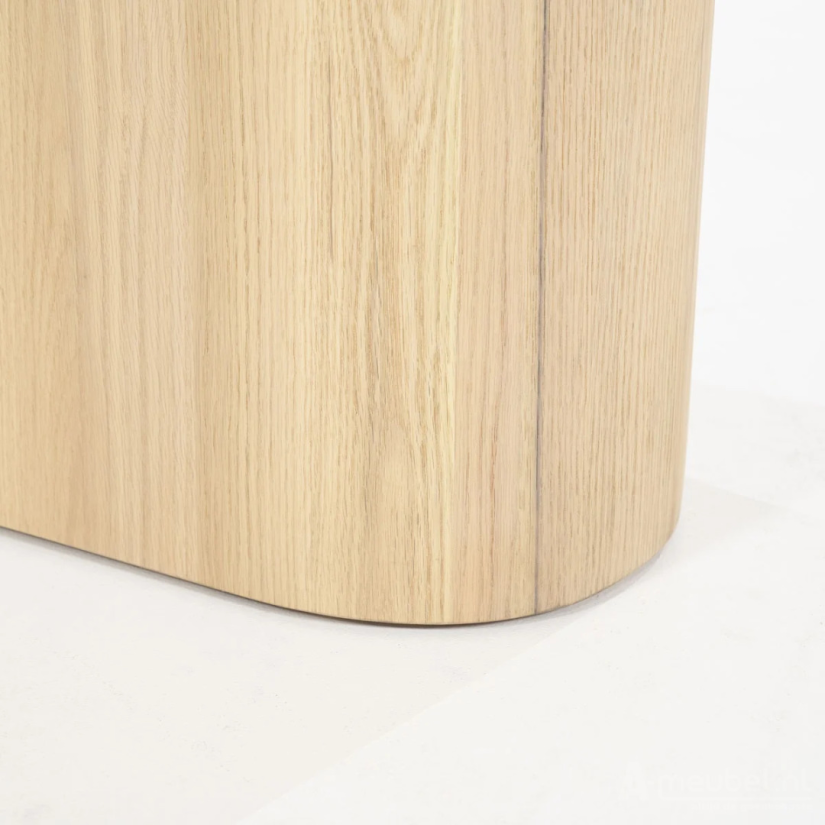 Bijzettafel Leon - 200cm - Naturel - 96206 – foto 7 – A-meubel