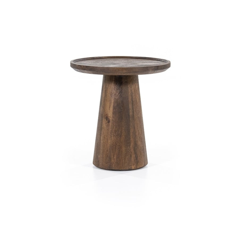 Bijzettafel Ron 46x49 - Bruin - 95650 46cm – foto 2 – A-meubel