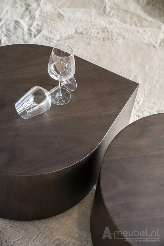 Bijzettafel Jules - 55cm - Bruin - 96245 – foto 8 – A-meubel