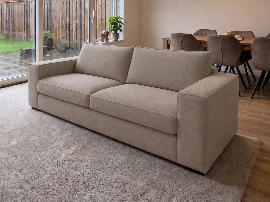 Blaricum 2.5 Zits in taupe – kleurimpressie – A-meubel